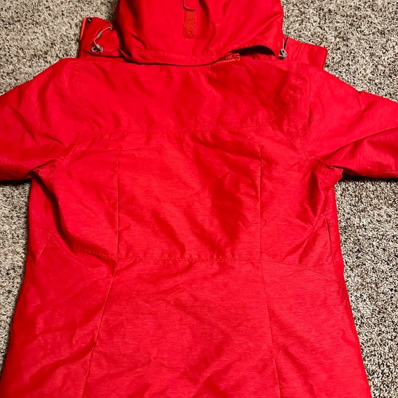 Columbia Red Hooded Jacket - Picture 4 of 6